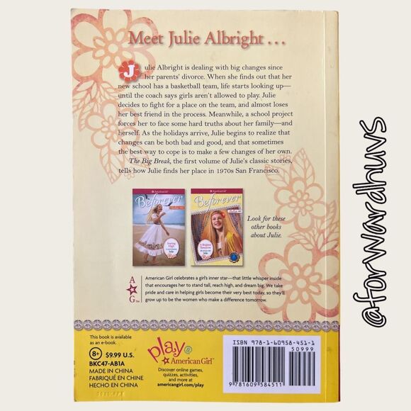 Bundle Sale 3 for $15 | American Girl | Beforever | The Big Break - Picture 3 of 6